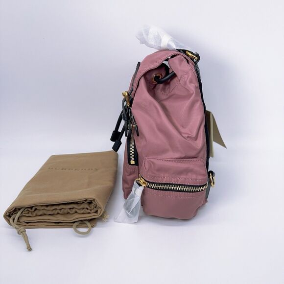 Burberry Small Rucksack Crossbody Backpack Mauve Pink Authentic Limited Edition main image 12